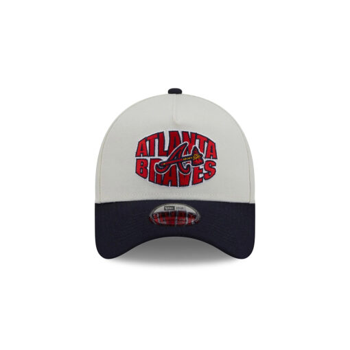 Atlanta Braves Classic Tone A-Frame Snapback in White