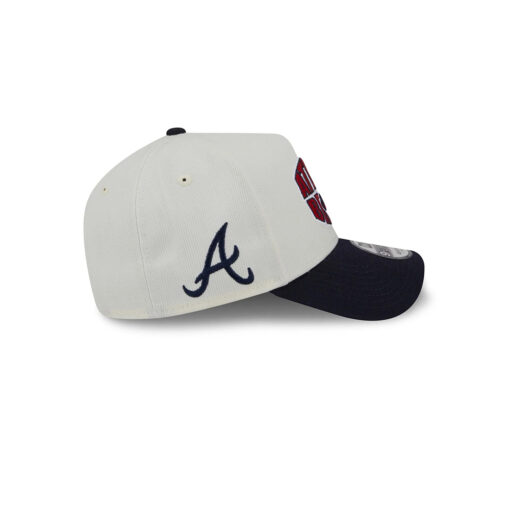 Atlanta Braves Classic Tone A-Frame Snapback in White