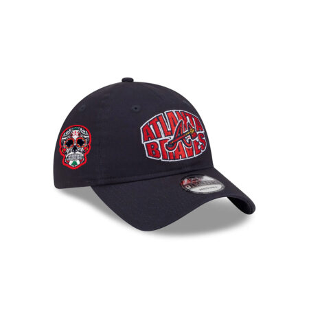 Atlanta Braves Classic Tone Adjustable Cap in Black