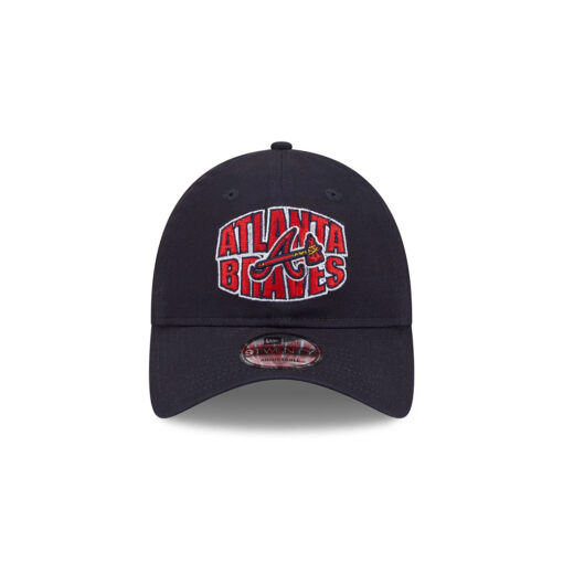 Atlanta Braves Classic Tone Adjustable Cap in Black