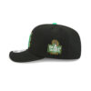 Atlanta Braves Clover Tribute Stretch-Snap in Black
