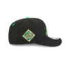 Atlanta Braves Clover Tribute Stretch-Snap in Black