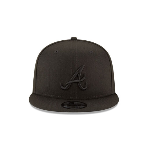 Atlanta Braves Core Snapback in Black