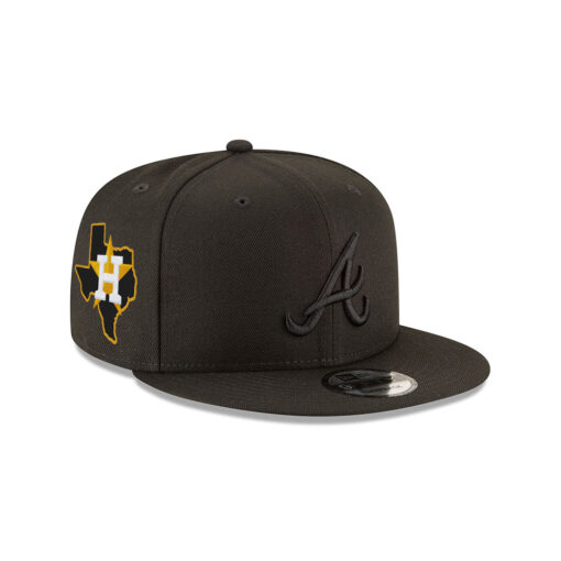 Atlanta Braves Core Snapback in Black