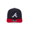 Atlanta Braves Core Snapback in Black/Red