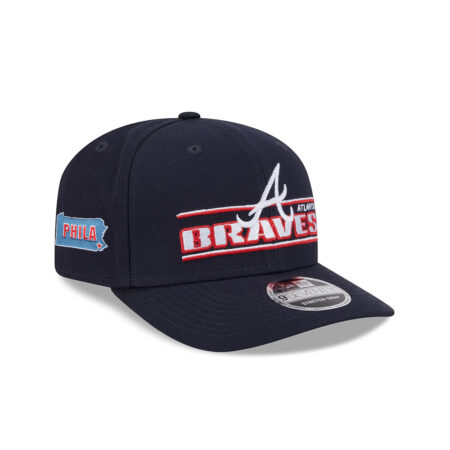 Atlanta Braves Core Stretch-Snap in Black