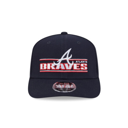 Atlanta Braves Core Stretch-Snap in Black