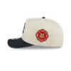 Atlanta Braves Cotton Brush A-Frame Snapback in Cream