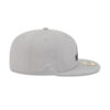 Atlanta Braves Cracked Cement Fitted Cap in Gray