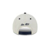 Atlanta Braves Curved Script A-Frame Snapback in Chrome White