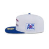 Atlanta Braves Derby Stripe A-Frame Fitted Cap in White