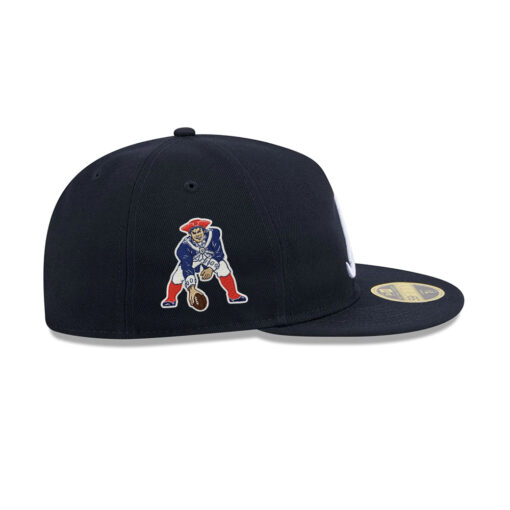 Atlanta Braves Easy Retro A-Frame Fitted Cap in Black