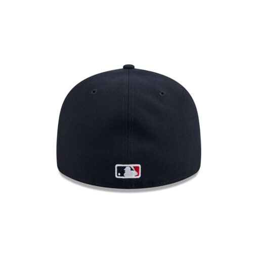 Atlanta Braves Easy Retro A-Frame Fitted Cap in Black