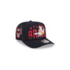 Atlanta Braves Fade Logo A-Frame Snapback in Black