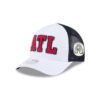 Atlanta Braves Felt Logo Women’s M-Crown Snapback in Optic White