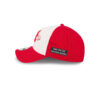 Atlanta Braves Heart Graphic Adjustable Cap in Red White