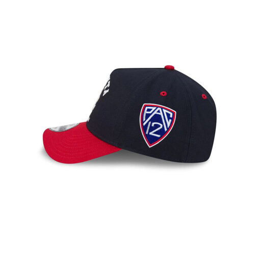 Atlanta Braves Heritage Arch A-Frame Snapback in Black Red