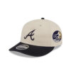 Atlanta Braves Herringbone Adjustable Cap in White