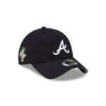 Atlanta Braves Hidden Pigeon Adjustable Cap in Black