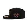 Atlanta Braves Holly A-Frame Fitted Cap in Black