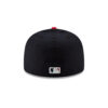 Atlanta Braves Home Team Fitted Cap in Black Red