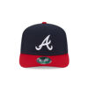 Atlanta Braves Home Team Stretch-Snap in Black Red