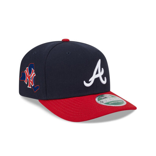 Atlanta Braves Home Team Stretch-Snap in Black Red