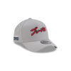 Atlanta Braves Japanese Script A-Frame Snapback in Gray