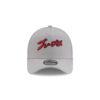 Atlanta Braves Japanese Script A-Frame Snapback in Gray