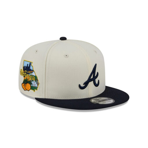 Atlanta Braves Local City Snapback in Black