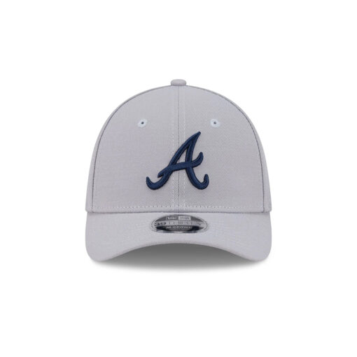 Atlanta Braves M-Crown Stretch-Snap in Gray