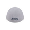 Atlanta Braves M-Crown Stretch-Snap in Gray