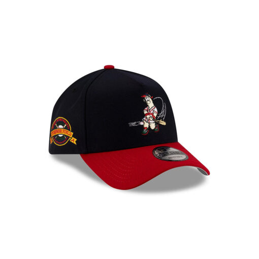 Atlanta Braves Mascot A-Frame Snapback in Navy