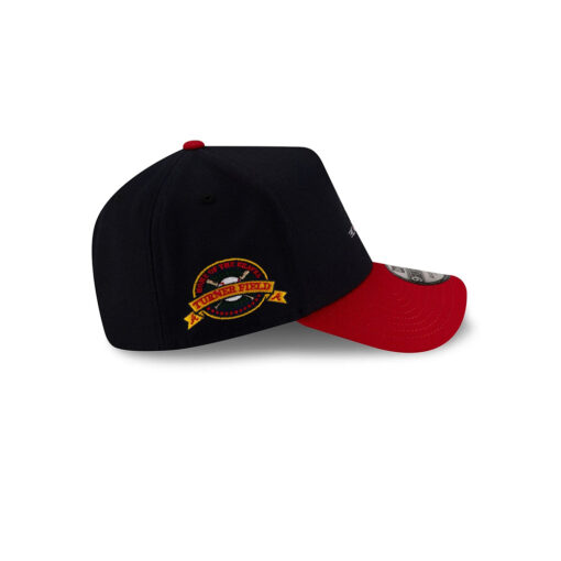 Atlanta Braves Mascot A-Frame Snapback in Navy