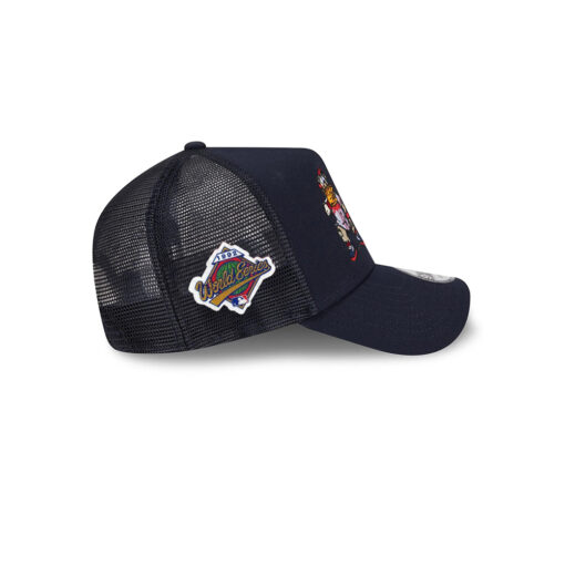 Atlanta Braves Mascot Duo A-Frame Snapback in Black