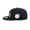 Atlanta Braves Mascot Duo Fitted Cap in Black