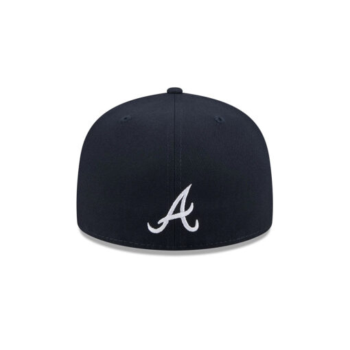 Atlanta Braves Mascot Duo Fitted Cap in Black