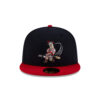 Atlanta Braves Mascot Fitted Cap in Navy