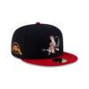Atlanta Braves Mascot Fitted Cap in Navy