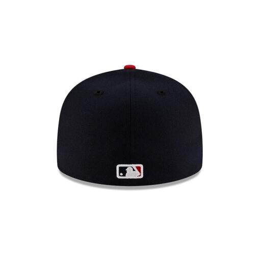 Atlanta Braves Mascot Fitted Cap in Navy