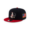 Atlanta Braves Mascot Snapback in Navy
