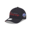 Atlanta Braves Metallic Logo M-Crown A-Frame Snapback in Black
