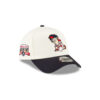 Atlanta Braves Mini Mascot A-Frame Snapback in White/Black