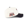 Atlanta Braves Mini Mascot A-Frame Snapback in White/Black