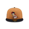 Atlanta Braves Mini Mascot Fitted Cap in Brown