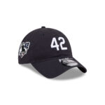 Atlanta Braves No. 42 Tribute Adjustable Cap in Black