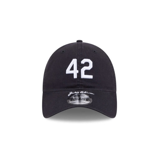 Atlanta Braves No. 42 Tribute Adjustable Cap in Black