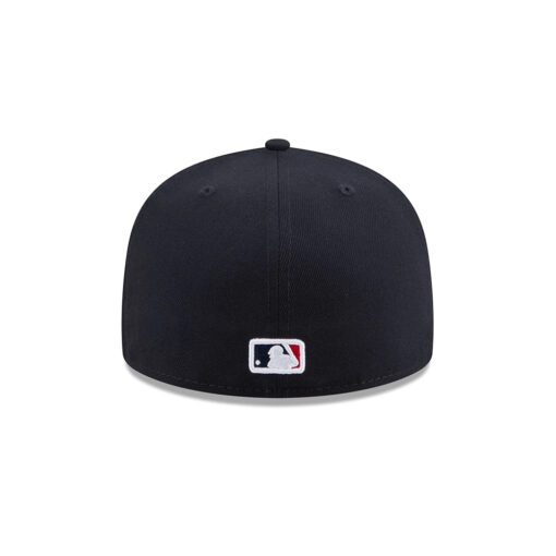 Atlanta Braves No. 42 Tribute Fitted Cap in Black