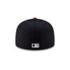 Atlanta Braves Number 13 Side Patch Fitted Cap in Black/Red