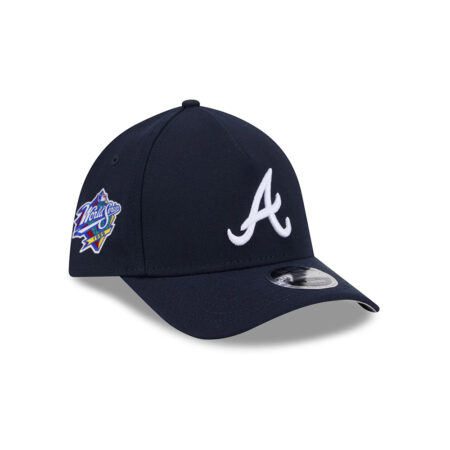 Atlanta Braves Performance M-Crown Stretch-Snap in Black